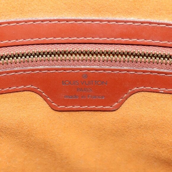 LOUIS VUITTON Epi Lussac Shoulder Bag Brown M52283 LV Auth 119810 - Picture 10 of 16